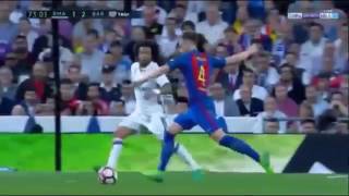 اهداف مباراه برشلونه وريال مدريد 3/2 تعليق فهد العتيبي 23/4/2017