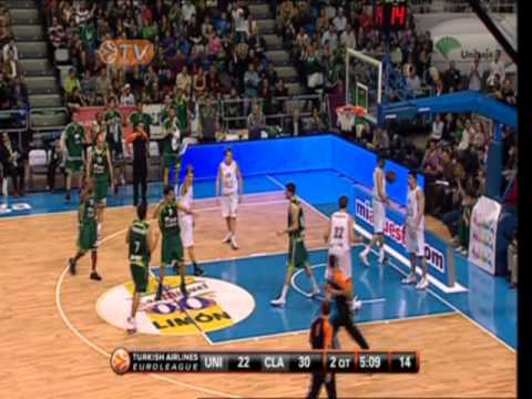 Unicaja - Caja Laboral. Euroleague Top 16 2011