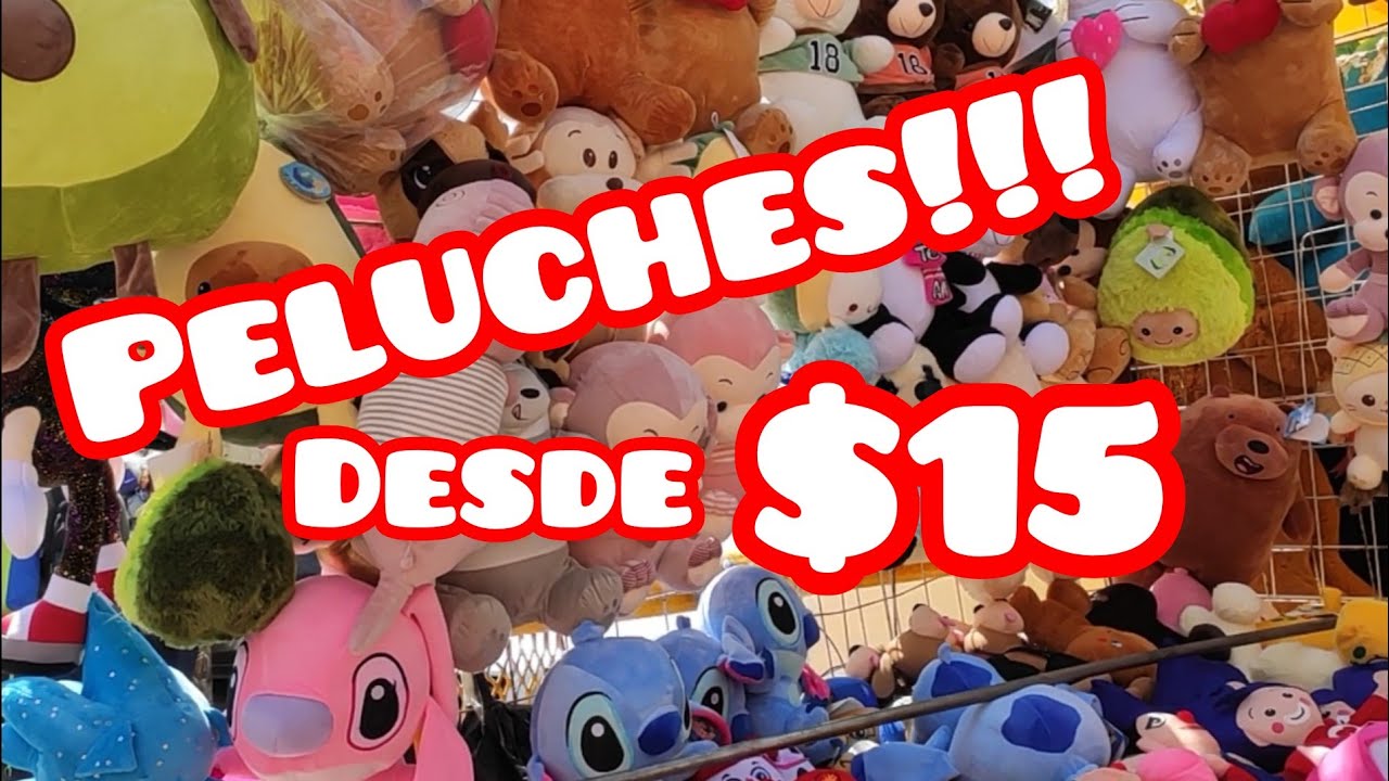 Mercado de peluches en Mercado sonora pokemon aguacate monster inc emojis  stitch bob esponja y mas!! - YouTube