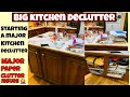 HUGE KITCHEN DECLUTTER! The kitchen was such a mess I’m excited to tidy it up ❤️ declutter journey