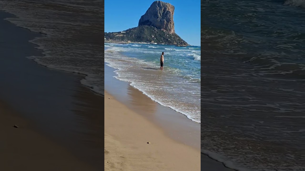Paseo por la playa,Calpe.España.17.2.26.+20.🇪🇸