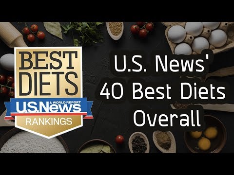 วิธีลดน้ำหนักที่ดีที่สุด 2018 ( US News&rsquo; 40 Best Diets 2018 )