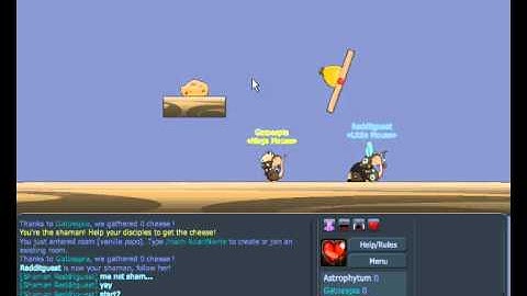 Invisible glitch transformice