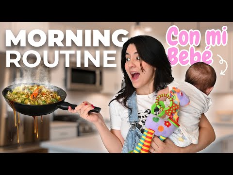 MORNING ROUTINE WITH MY BABY 🍼This is what a new mother's morning looks like | Sol and Lucas