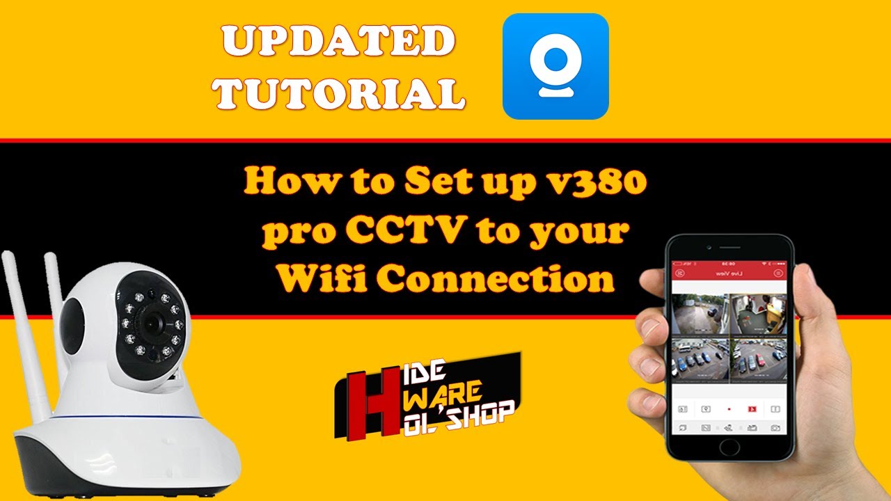 📹 UPDATED 2021 How to Set up v380 pro CCTV to your Wifi Connection