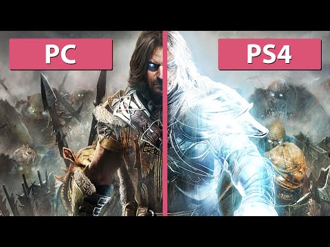 4K] Shadow of Mordor PS4 Pro vs PS4 Graphics Comparison + Analysis 