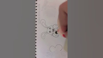 How to draw rabbit from number 300 |rabbit drawing ✍️ video #shortsfeed #drawing