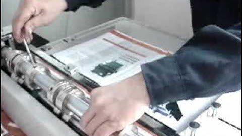 660E creasing& perforating machine