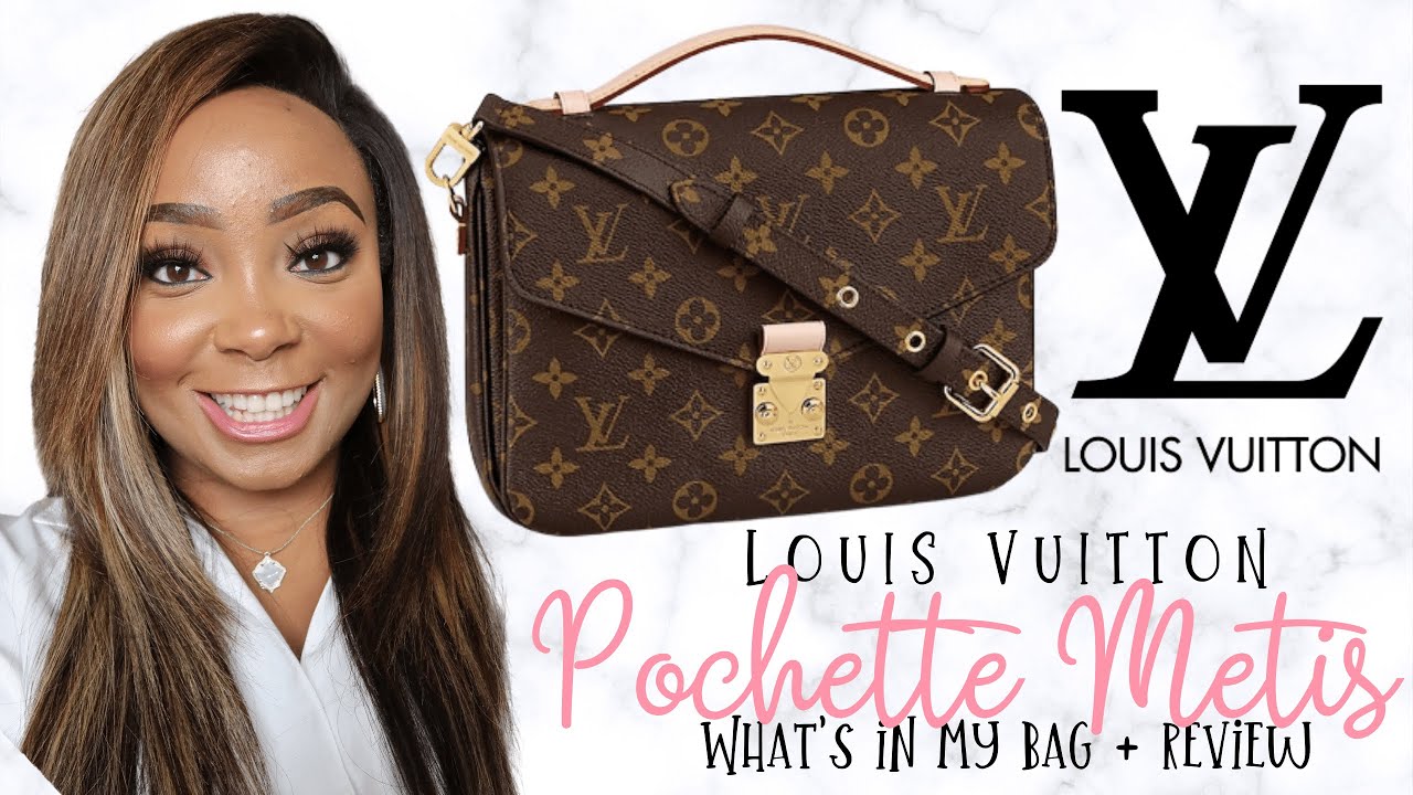 Louis Vuitton Pochette Metis: What’s In My Bag + 3 Month Handbag Review - Luxury | Morgan Monia ...