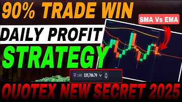 SMA vs EMA in Binary Options | Quotex Best Moving Average Strategy for Beginners | Quotex Strategy