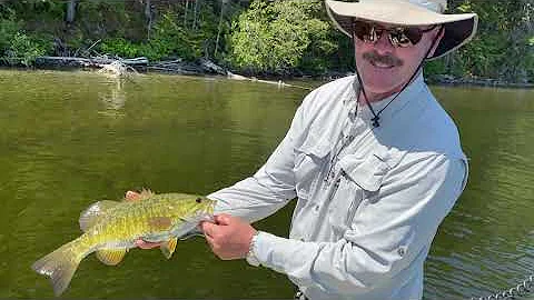 Capt. Mark Danforth Hooks Up on a topwater Smally