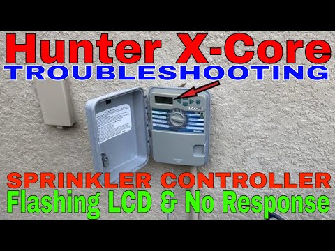 Troubleshooting Hunter X-CORE Sprinkler Irrigation Controller Failure