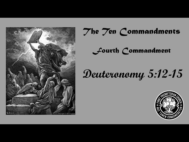 Deuteronomy 22：5（2026） Deuteronomy 5:12-15 (May 17, 2026) - YouTube