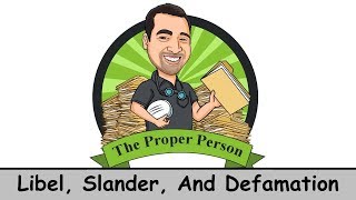 Legal Nuts And Bolts: Libel, Slander, And Defamation