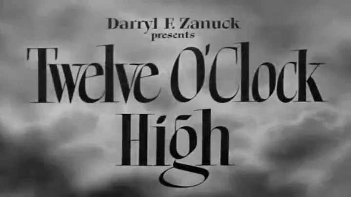 Twelve O'Clock High (1949) 📽War Drama📽 Gregory Peck, Hugh Marlowe & Dean Jagger