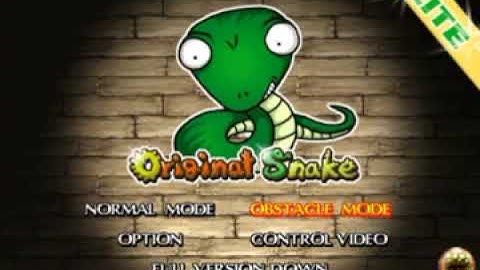 (REUPLOAD) Original Snake Lite - (iOS Game) - on my iPod touch - (4th Generation) - 64GB