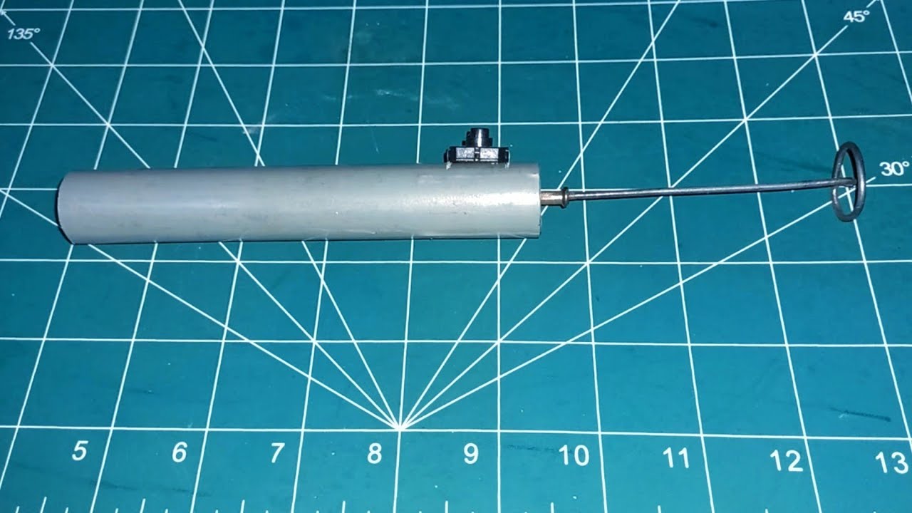 How To Make A Rechargeable Coffee Mixer. YouTube