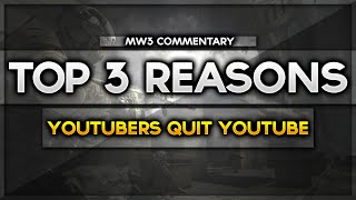 Top 3 Reasons YouTuber quit YouTube! - THANK YOU FOR 6k Subscribers!!!