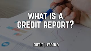 RETHINK Financial Education Curriculum for High School Students  | Credit Lesson 3