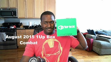 1Up Box Unboxing August 2015: Combat