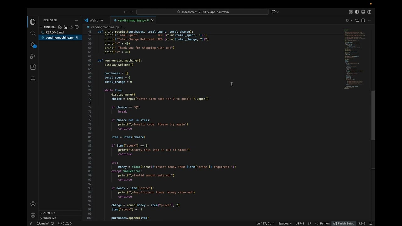 Code lab vending machine