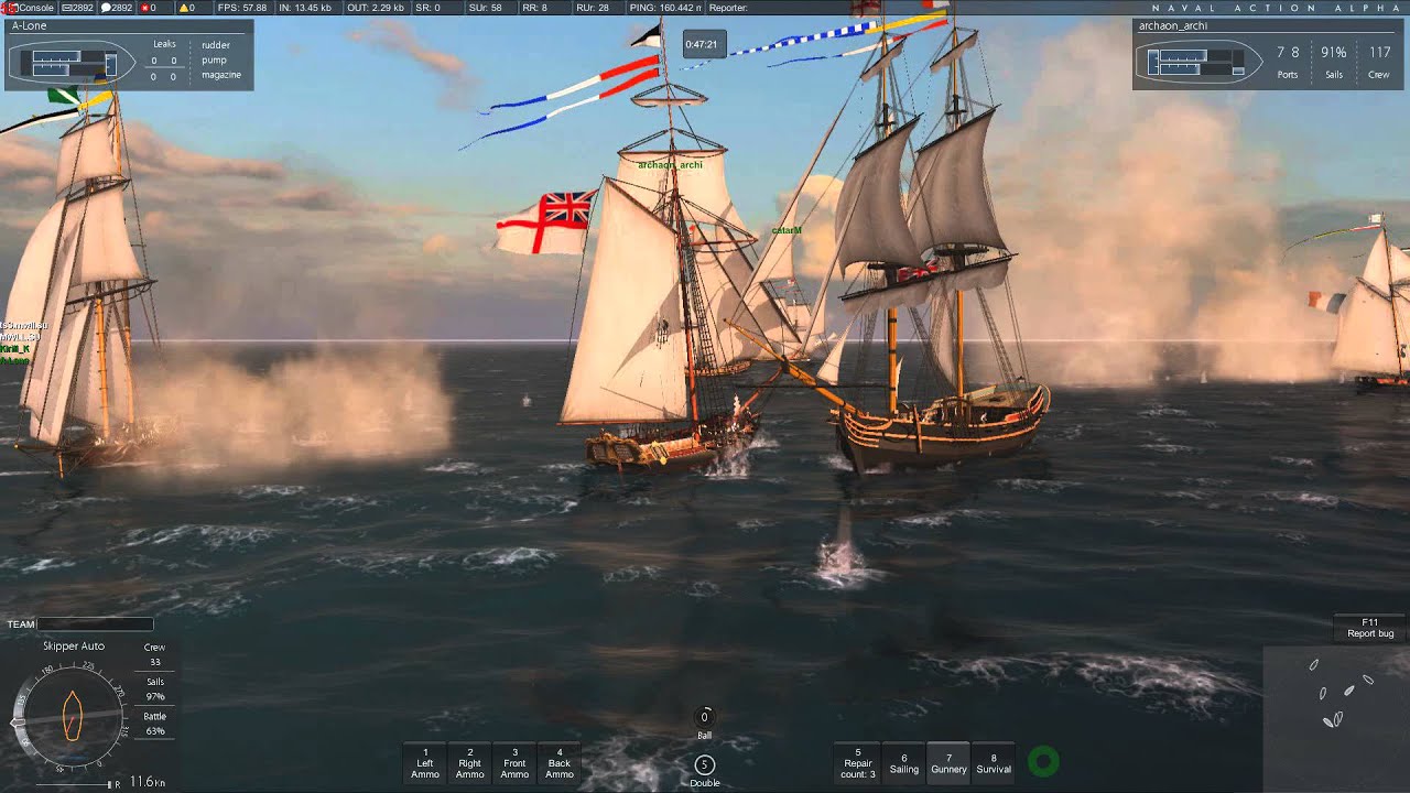 Карта naval action интерактивная