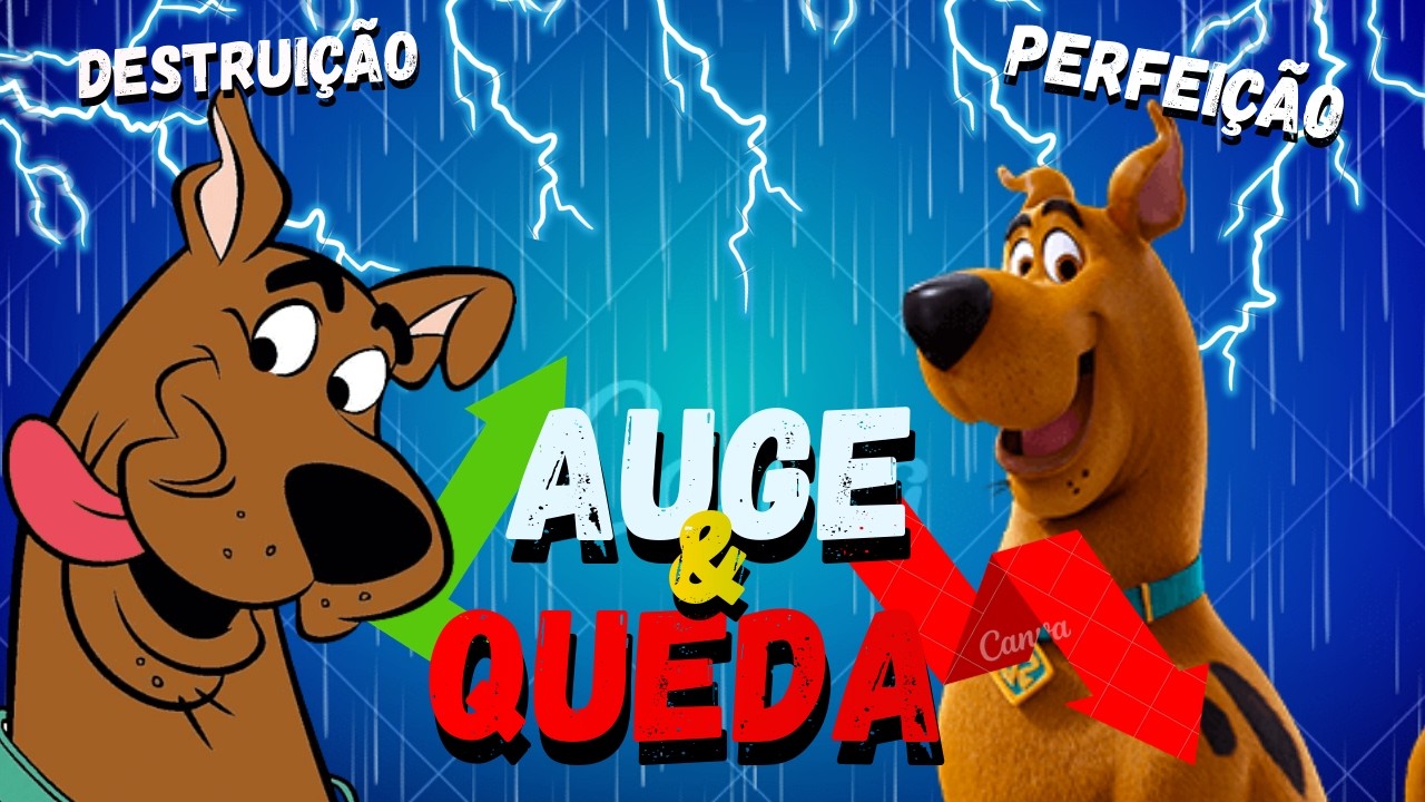 Auge & Queda Scooby Doo 😜 #scoobydoo