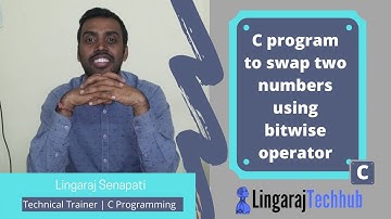 C program to swap two numbers using bitwise operator