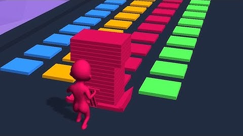 STACK COLORS 🌈🌟- All Levels Gameplay Walkthrough Android, iOS v.16