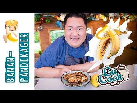 Video: Pandekager Med Banan Og Chokoladesauce