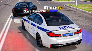 ТРУДНЫЕ БУДНИ ДПС! ПАТРУЛЬ с DANIL GERERA на AMAZING RP В GTA CRMP