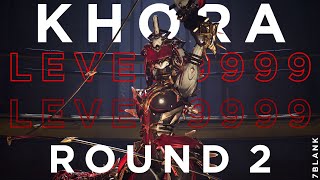 Khora Prime vs. Level 9999 (Melee Vortex) Steel Path Showcase | Warframe Level Cap Builds