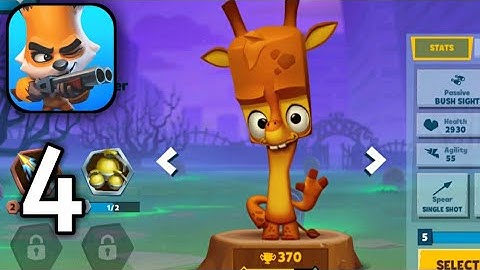 Zooba - Walkthrough Gameplay part 4- Papper is op - (ios, android)