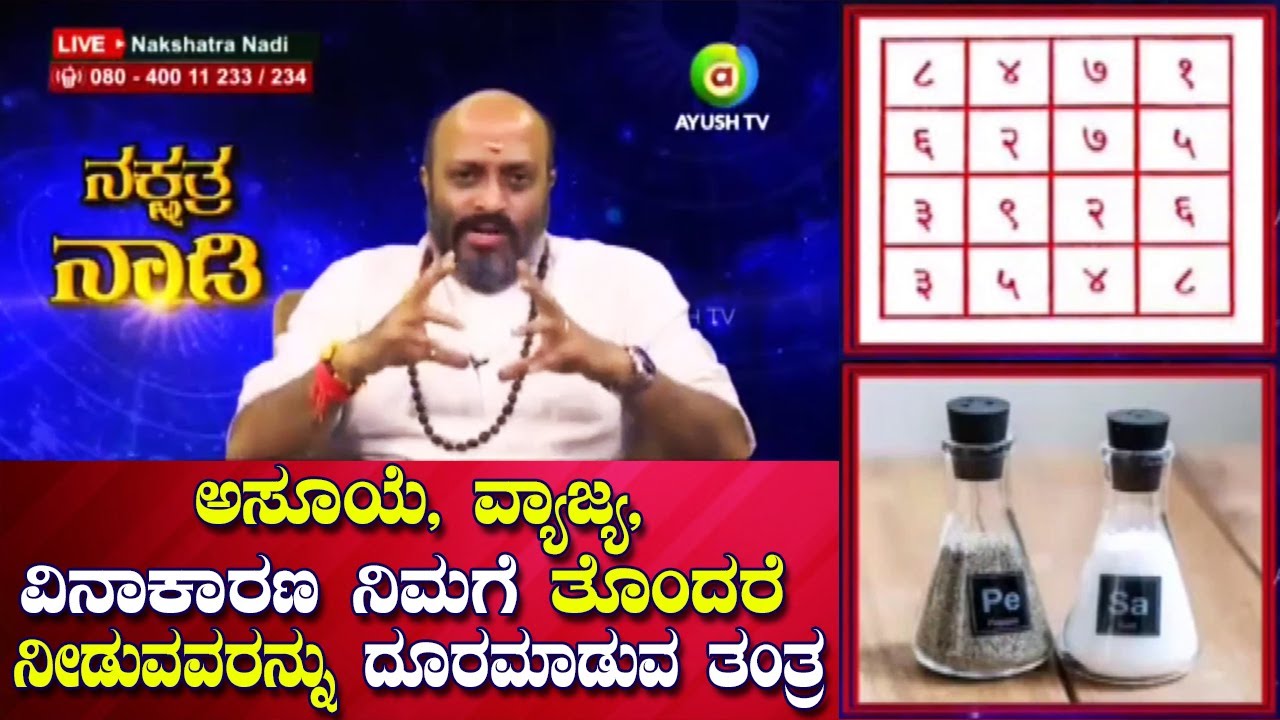 Tantra to Keep Away Jealousy, Quarreling and Troubling People | Nakshatra Nadi Dinesh | 27-10-2020