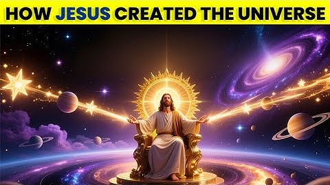 How JESUS Created the Universe | The Miracle of GENESIS 1