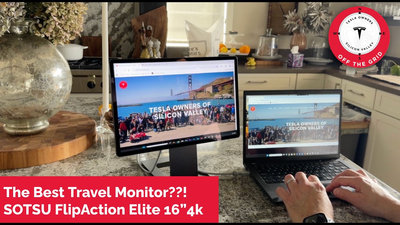 The Perfect 4K Travel Monitor?!! – SOTSU FlipAction Elite 16