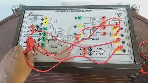 Construction of 4- Channel Multiplexer and Demultiplexer using Digital Logic Gates (Bengali Version)