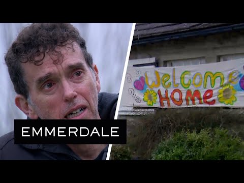 Emmerdale - Marlon Comes Home From Hospital