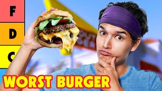 Ranking The Worst Burgers In America