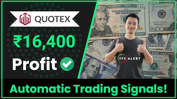 How To Use VFXAlert Pro To Trade In Quotex | Automatic Trading Signals | Live Account Trading Proof