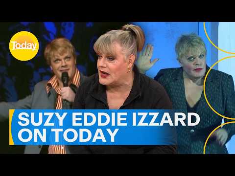 Comedy great Suzy Eddie Izzard heads Down Under | Today Show Australia