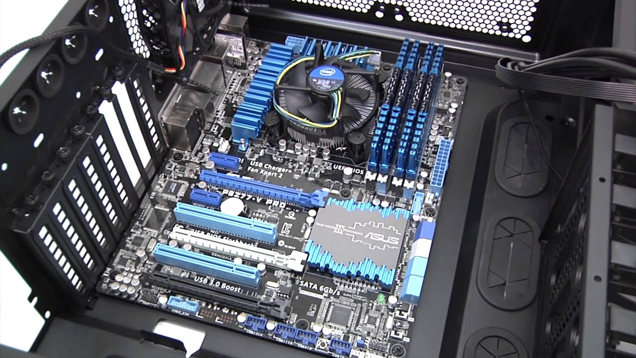 ASUS How-To - Install Inside the Case - YouTube