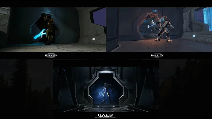 Halo Campaign Evolved (Prerelease) | Original, Remaster, & Remake Cinematics Comparison