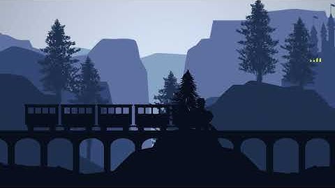 Parallax effect in After Effects: Magic Castle in the forest