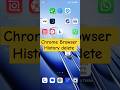 Chrome Browser history delete kaise kare #androidtips #tech #5gnetwork #browser