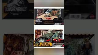 All Mattel Jurassic World Survival Figure Sets #fypviral #jurassicworld