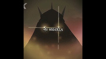 Mv Godzilla #vs Godzilla Ultima #shorts #edit #1v1 #fyp #godzilla #monsterverse