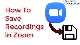 How To Save Your Recordings in Zoom screenshot 3