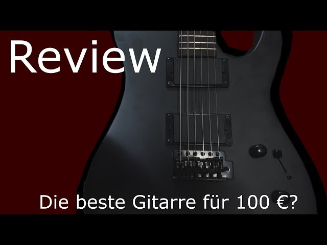 Die beste E-Gitarre für 100 €! | Harley Benton HWY-25BKS Review