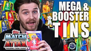 NEW UEFA EURO 2024™ Mega AND Booster Tins Openings | RARE Card Pulled! | #MatchAttax